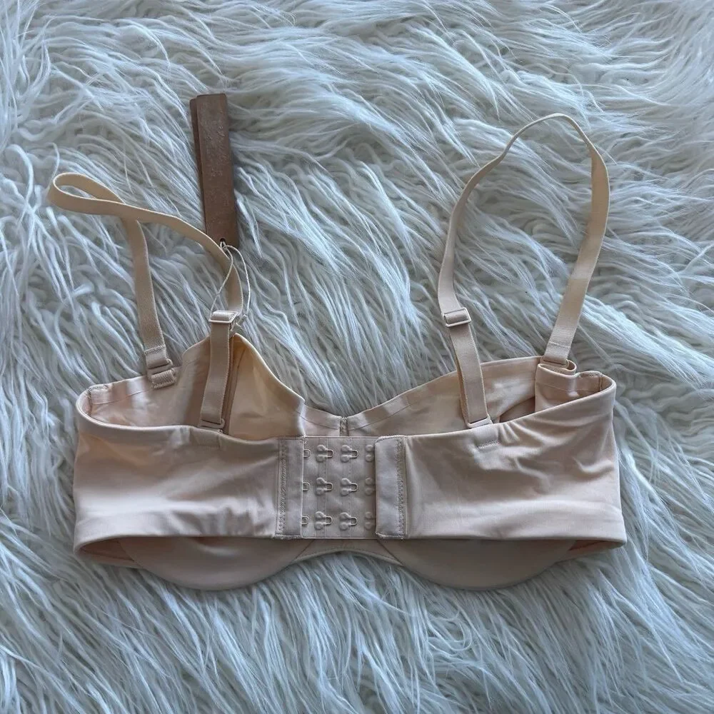 Skims Smoothing Intimates Strapless Bra Sand Size 34C - Picture 5 of 7